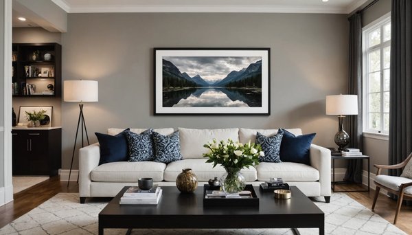 Top conseils pour sélectionner un tableau idéal pour votre salon