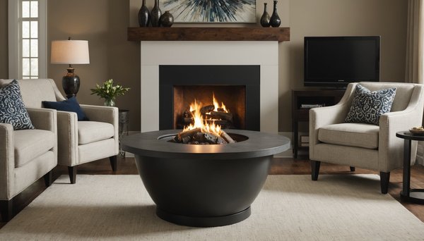 Top 5 tables de cheminée rondes alliant chaleur et style